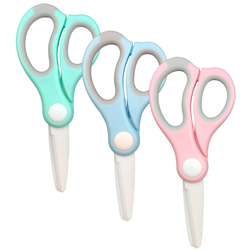 Baby Food Scissors - Portátil tesoura de cerâmica moinhos alimentos