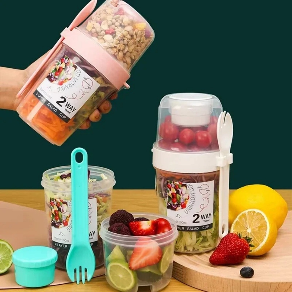 Baby Food Warmer - Copo de salada portátil copo de