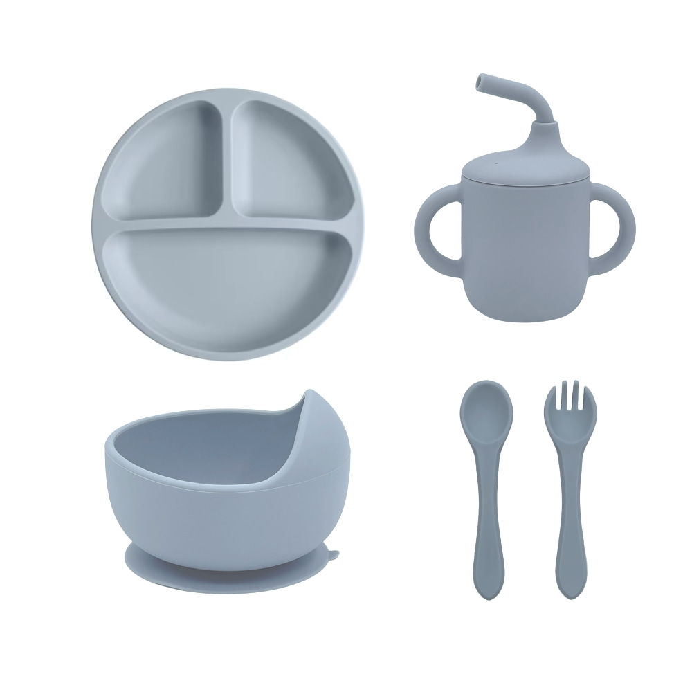 Baby Food Menu - Conjunto de Alimentação para Bebês em