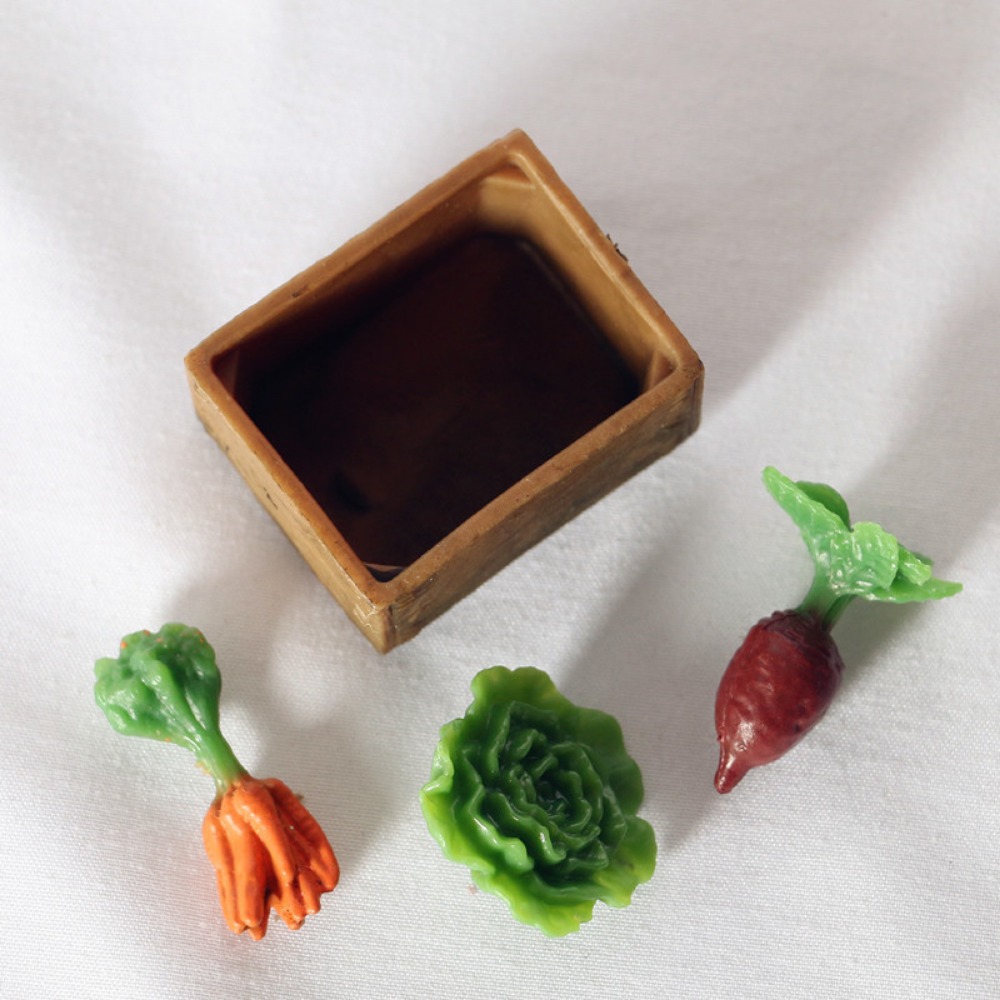 Baby Food Vegetables - Modelos de simulação casa de bonecas