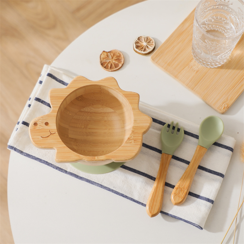 Conjunto de talheres de madeir - Baby Food Menu avaliação e preço