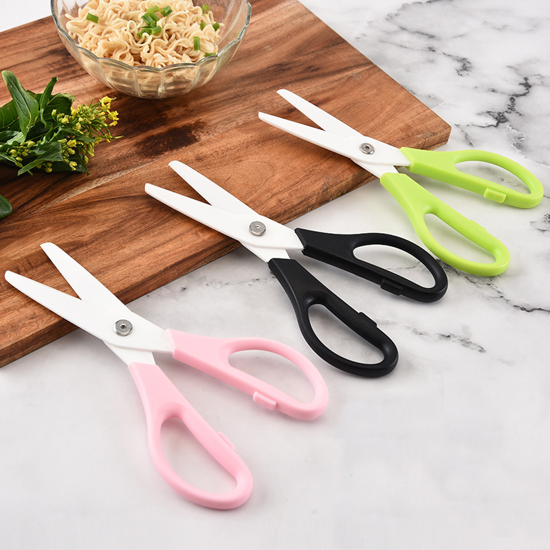 Tesoura afiada cerâmica de zir - Baby Food Scissors avaliação e preço