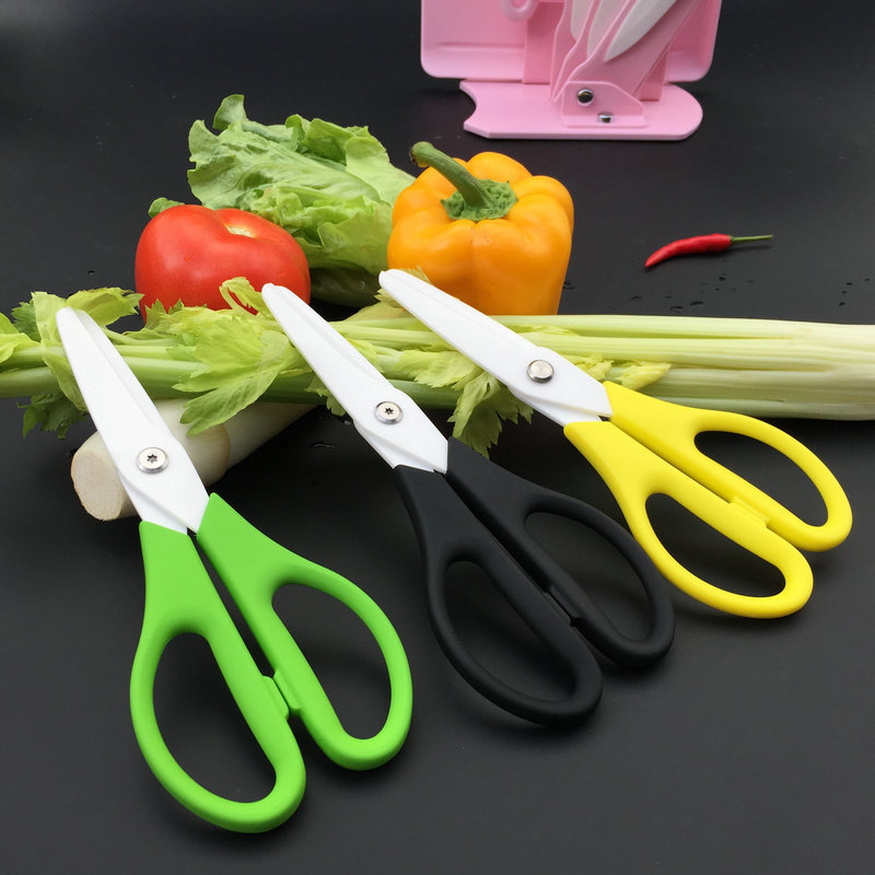 Tesoura afiada cerâmica de zir - Baby Food Scissors avaliação e preço