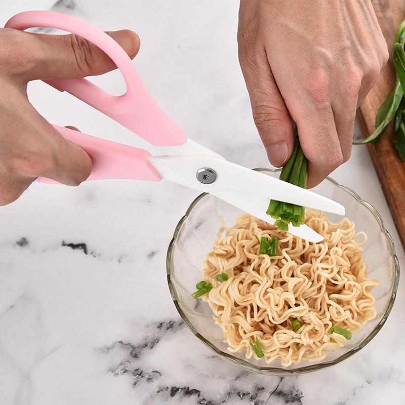 Tesoura afiada cerâmica de zir - Baby Food Scissors avaliação e preço