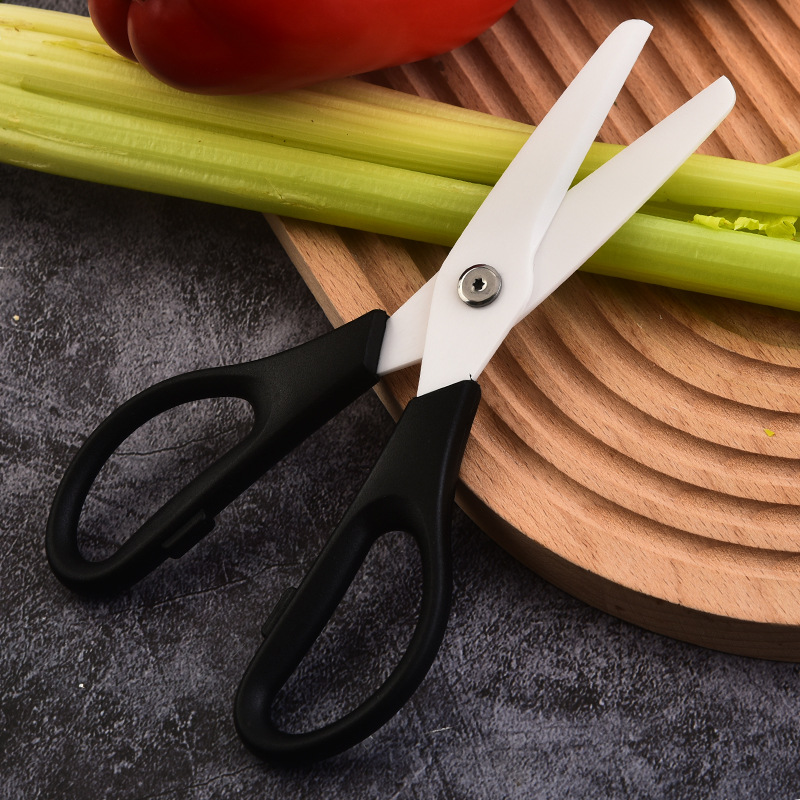 Tesoura afiada cerâmica de zir - Baby Food Scissors avaliação e preço