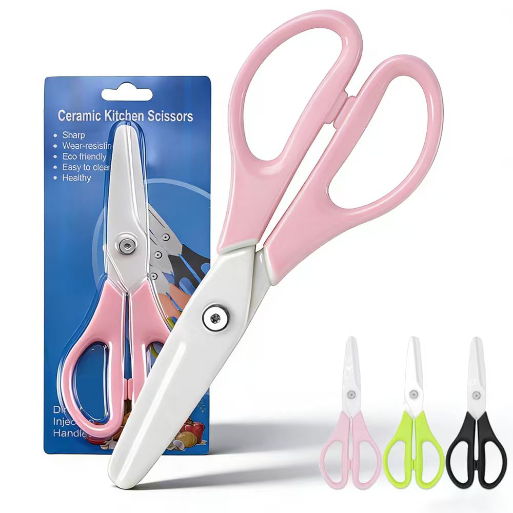 Dobeli 8 polegada zircônia cer - Baby Food Scissors avaliação e preço