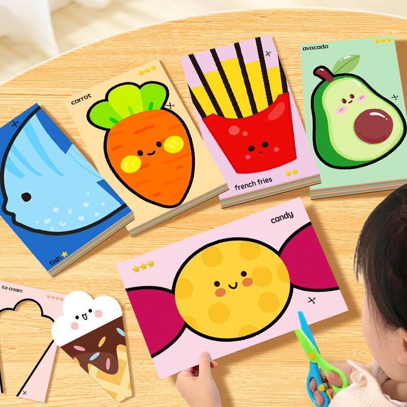 Recortes de Papel Feitos à Mão - Baby Food Scissors avaliação e preço