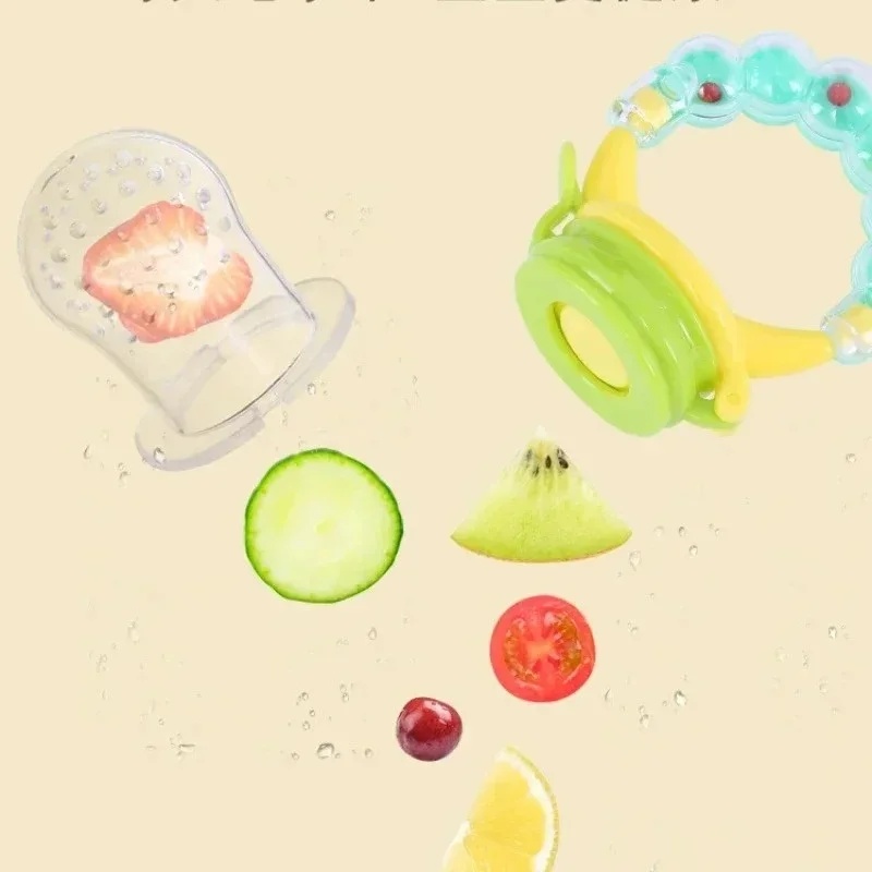 1/2/3 Peças Mordedor de Alimen - Baby Food Vegetables avaliação e preço