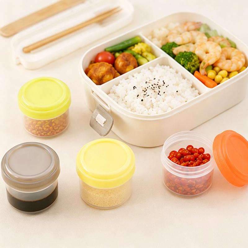 4 Potes Mini Empilháveis de PP - Baby Food Jars With Lids avaliação e preço