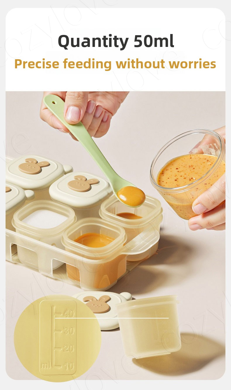 Bandejas Portáteis para Congel - Baby Food Jars With Lids avaliação e preço