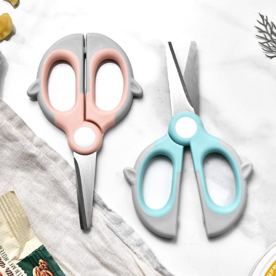 Tesouras auxiliares para alime - Baby Food Scissors avaliação e preço