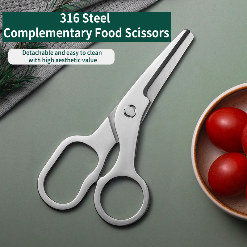 TUPI - Tesoura de aço inoxidáv - Baby Food Scissors avaliação e preço